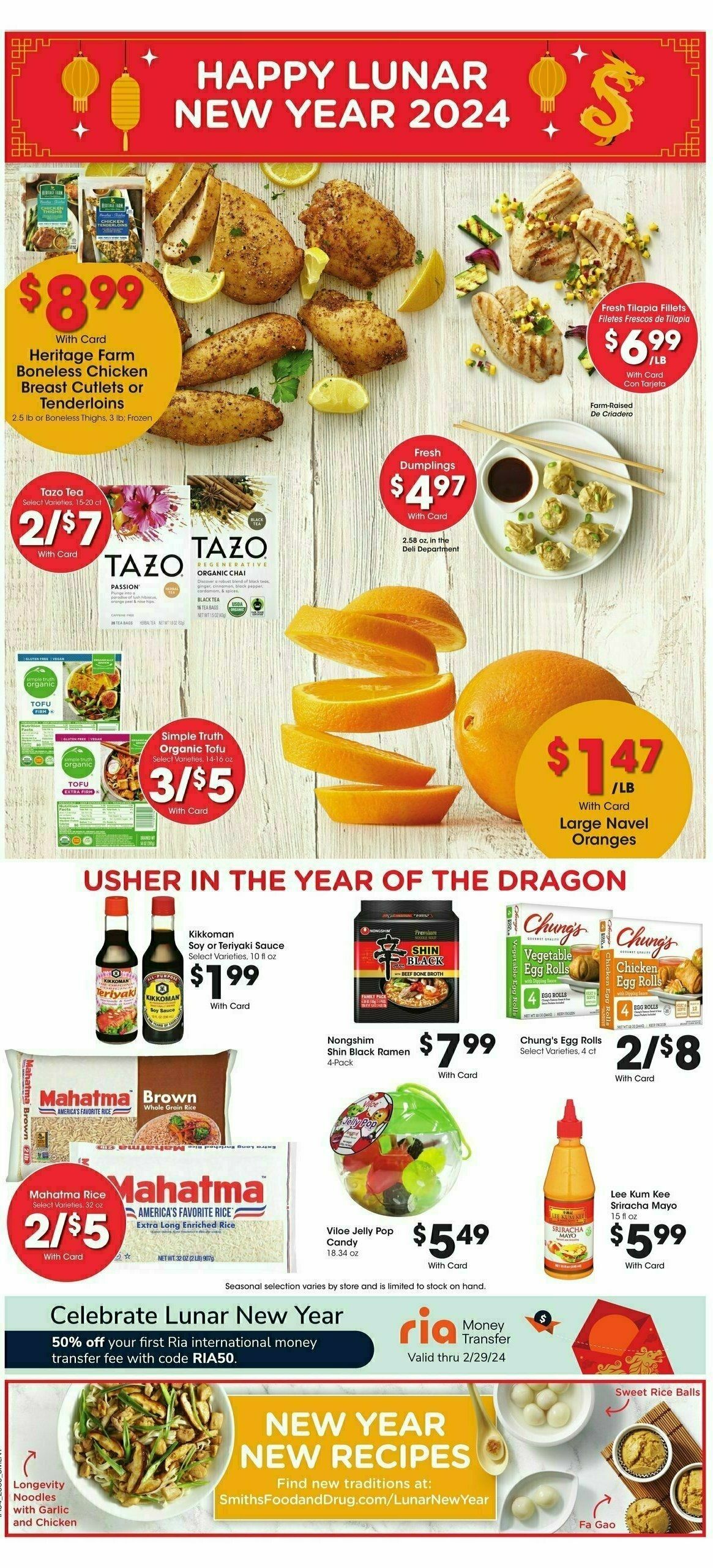 Smith's Weekly Ad from January 31