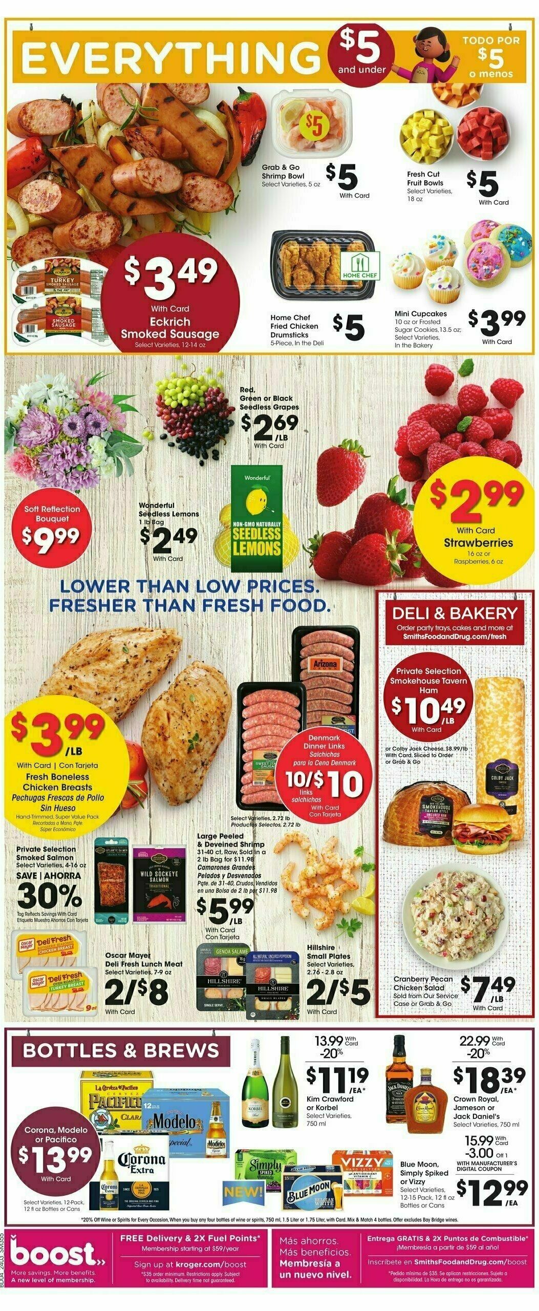 Smith's Weekly Ad from February 21