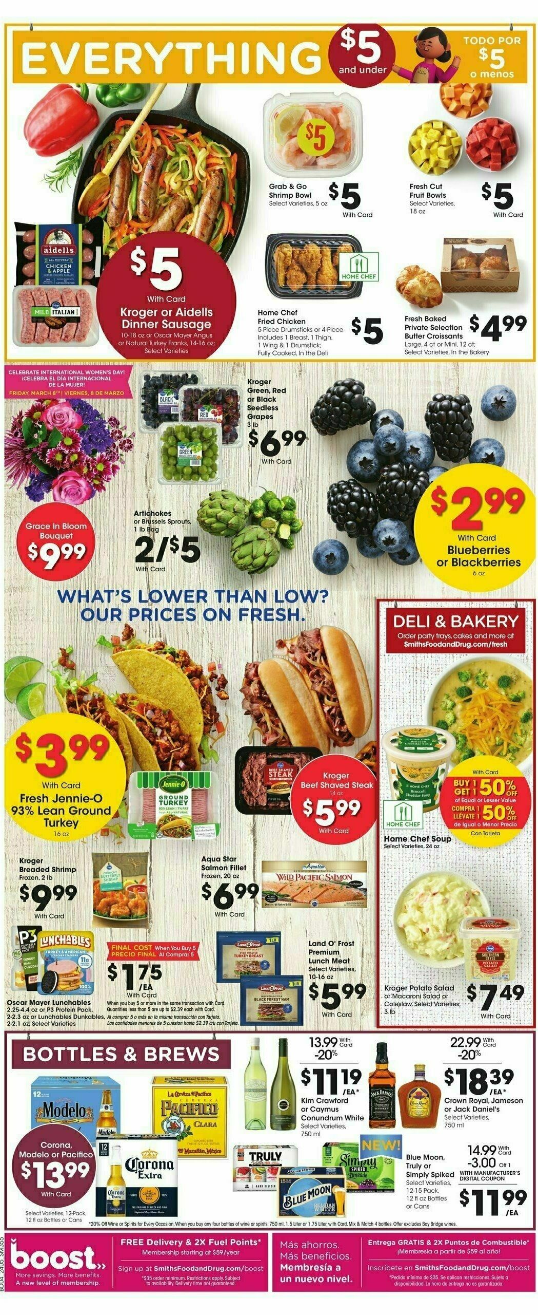 Smith's Weekly Ad from March 6