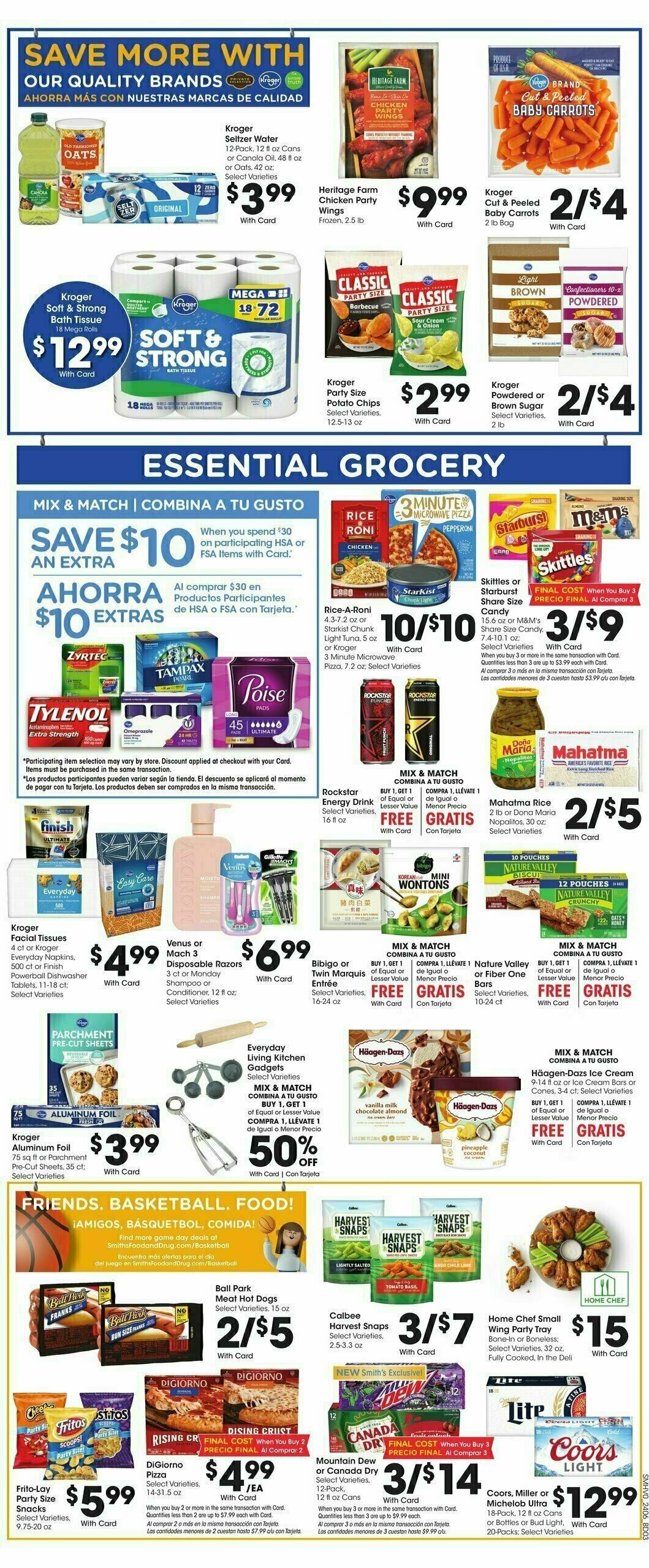 Smith's Weekly Ad from March 13