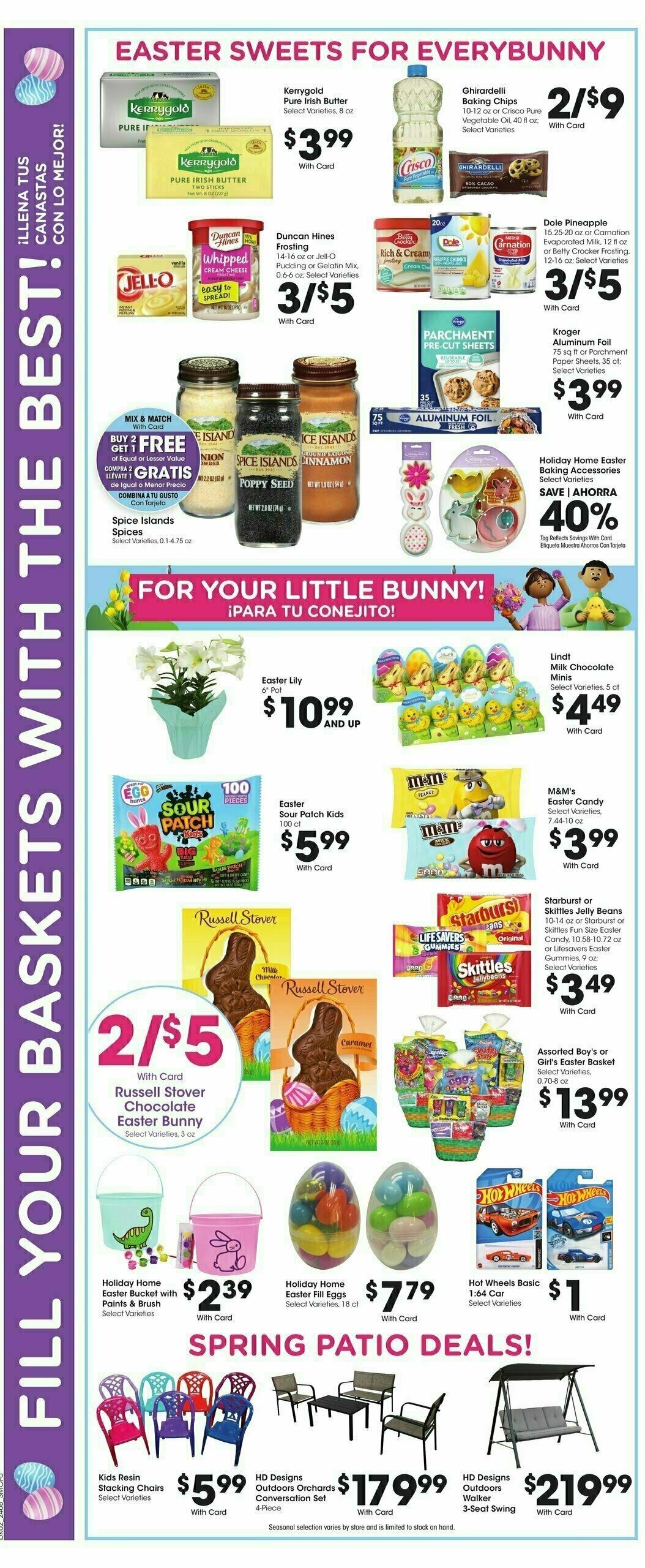 Smith's Weekly Ad from March 27