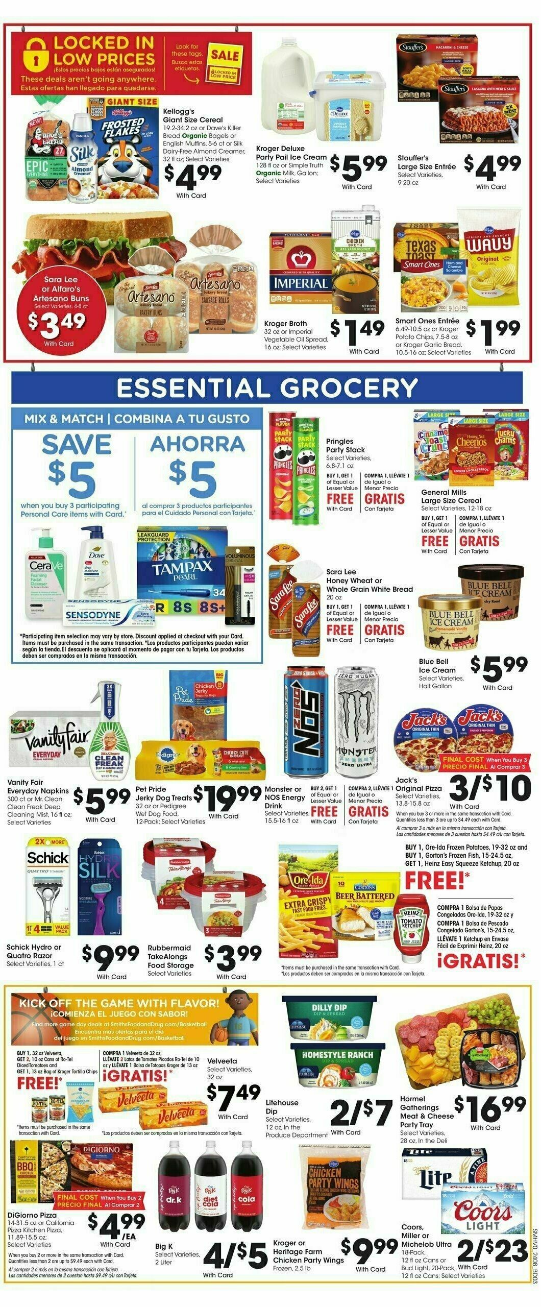 Smith's Weekly Ad from March 27