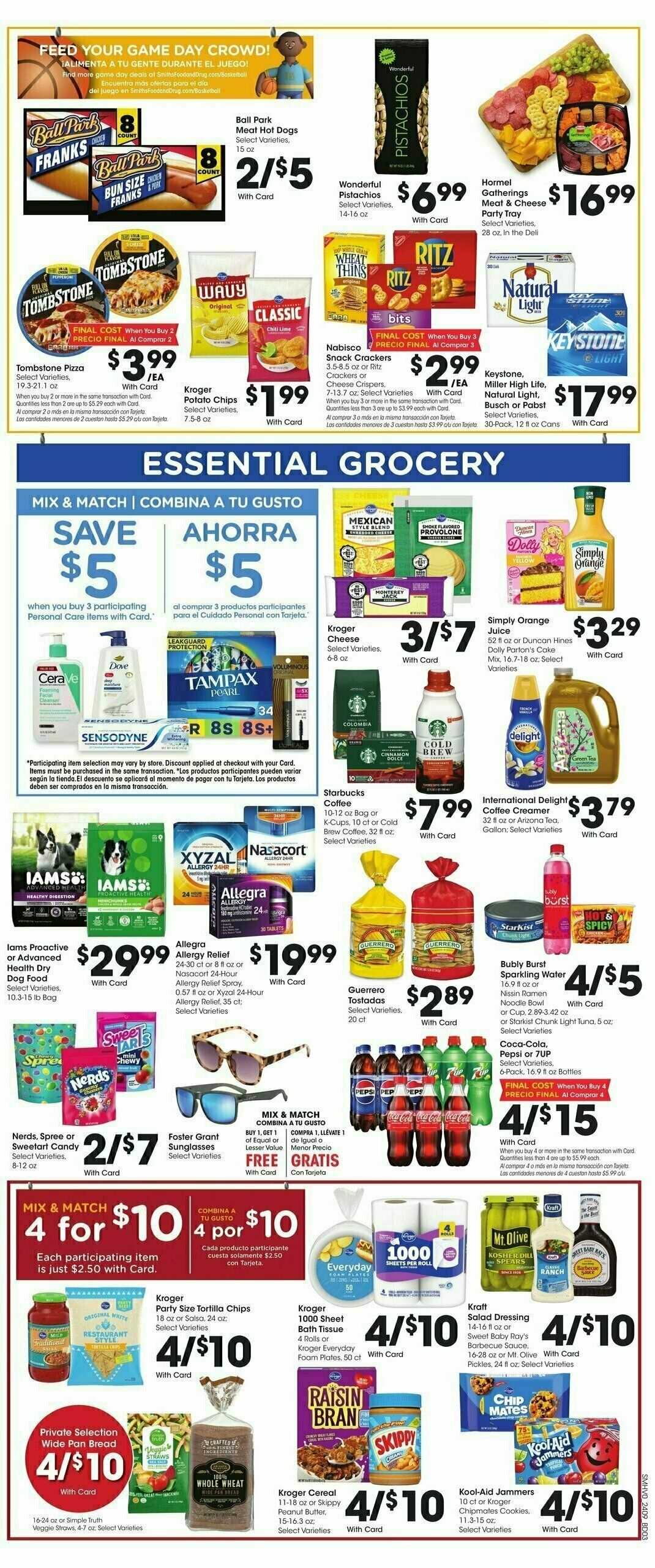 Smith's Weekly Ad from April 3