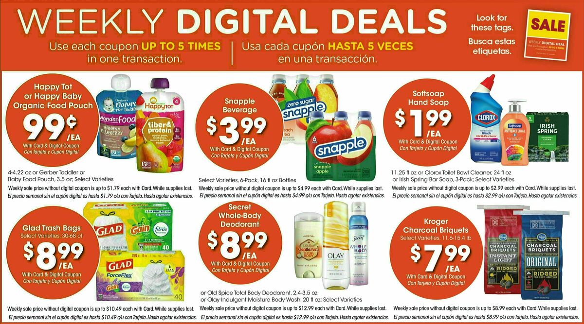 Smith's Weekly Ad from April 3