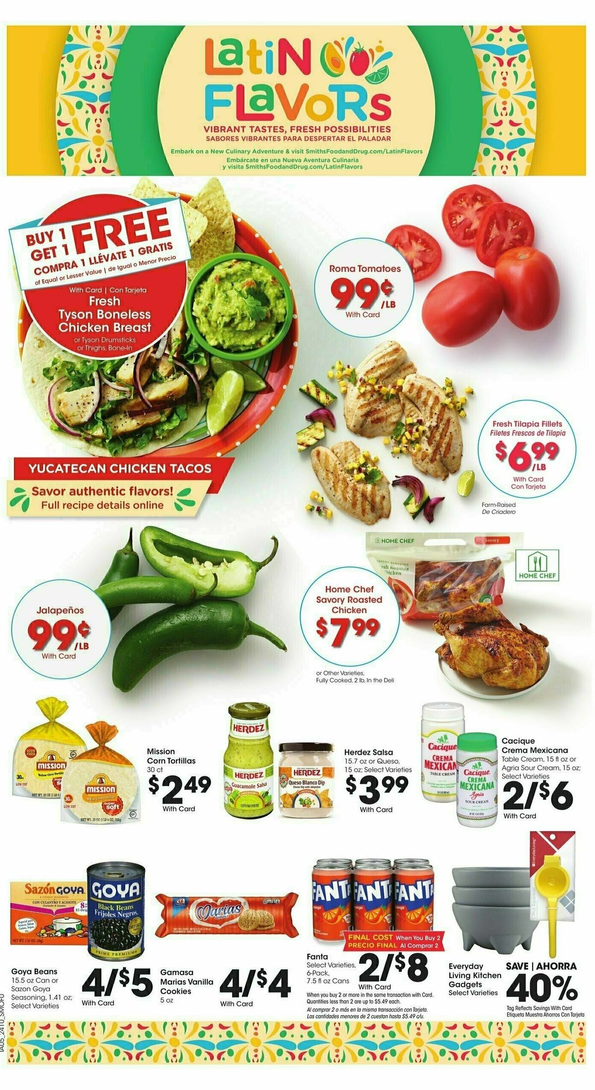 Smith's Weekly Ad from April 10