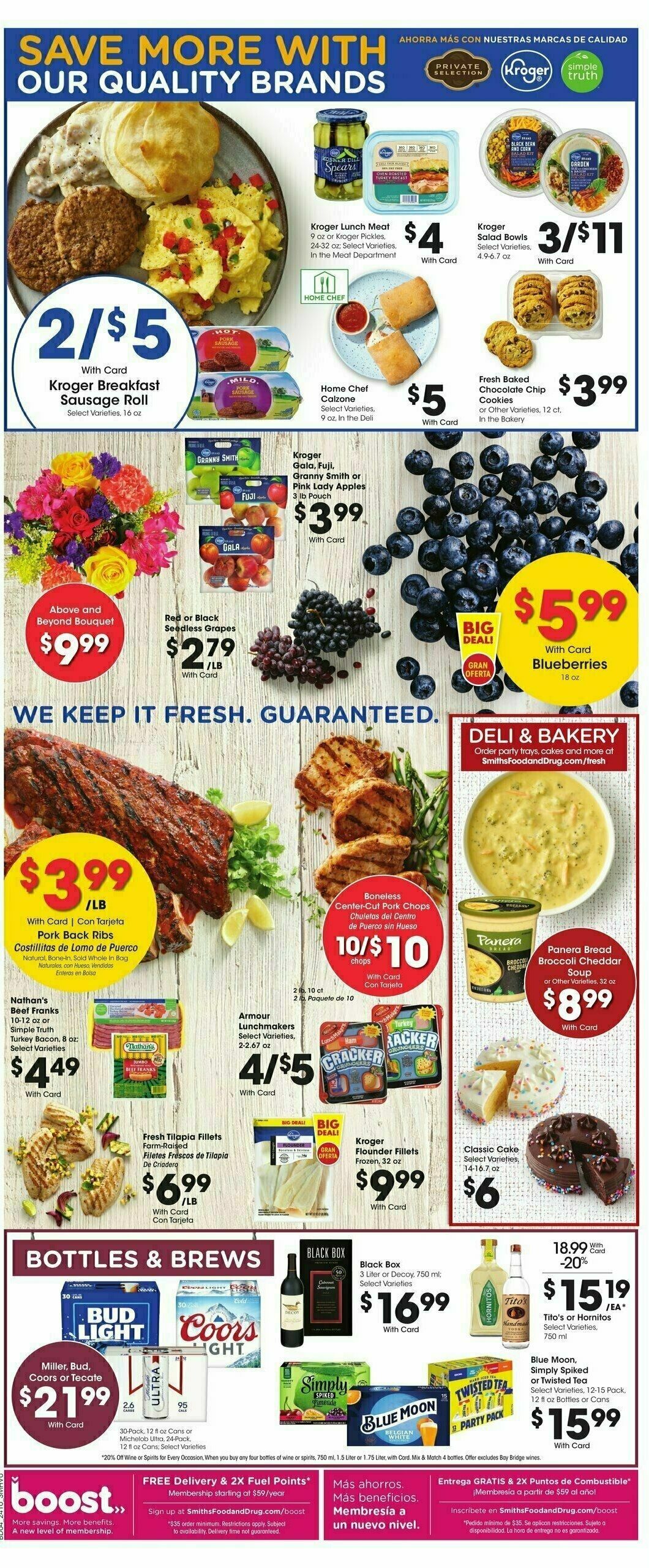 Smith's Weekly Ad from April 10