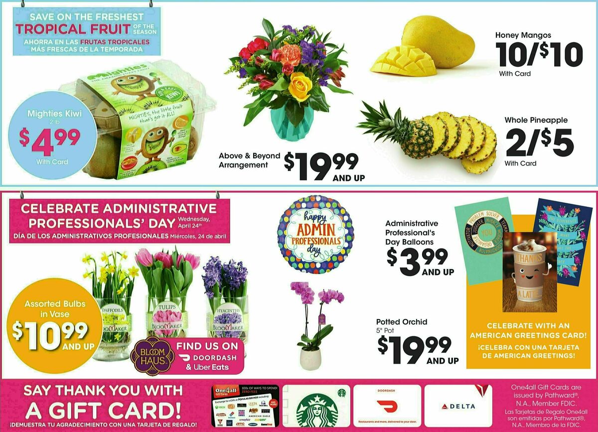 Smith's Weekly Ad from April 17