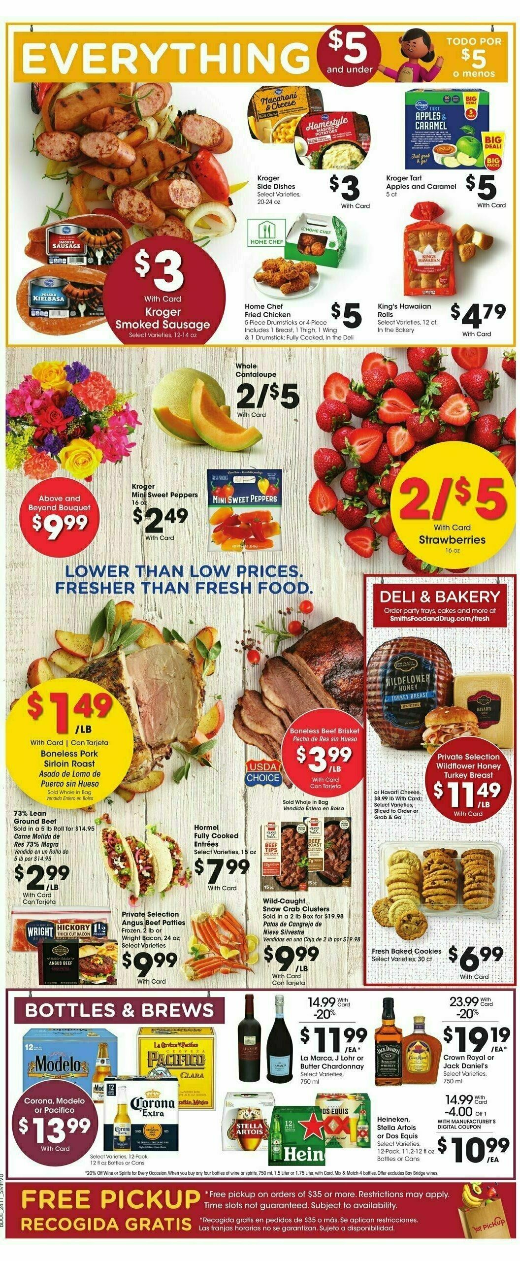 Smith's Weekly Ad from April 17