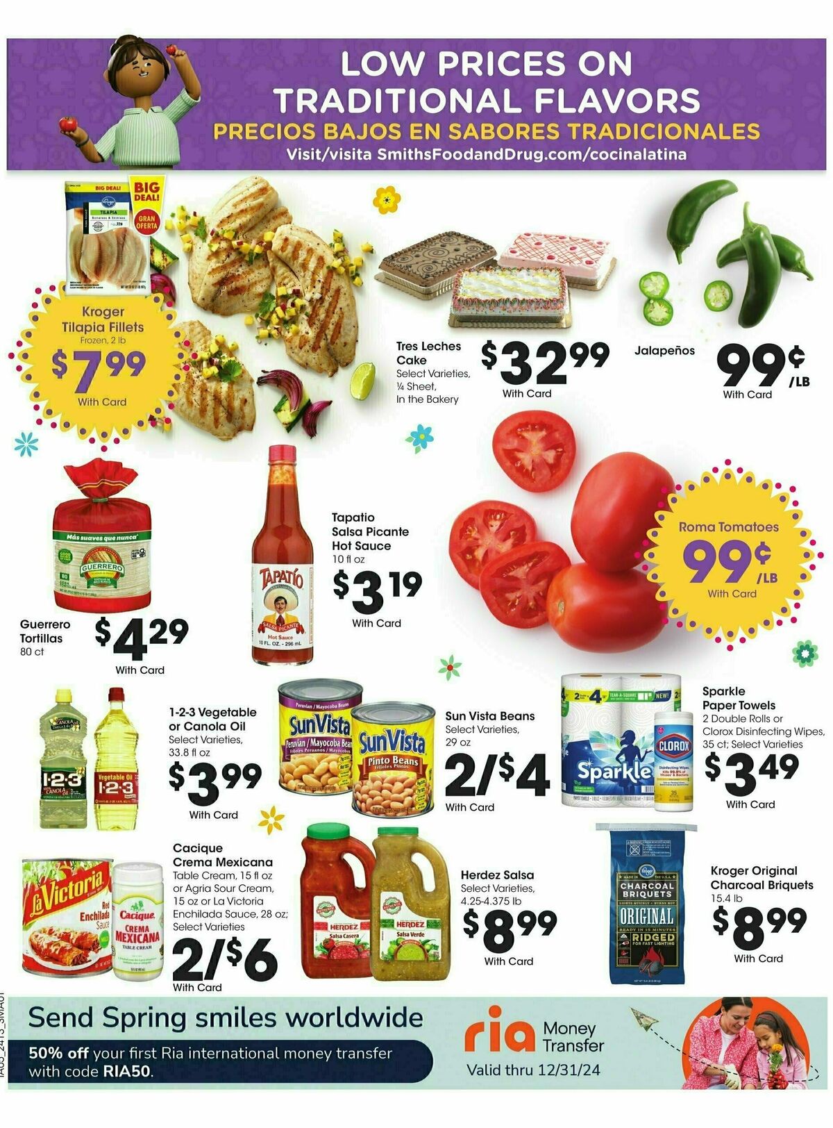 Smith's Weekly Ad from May 1