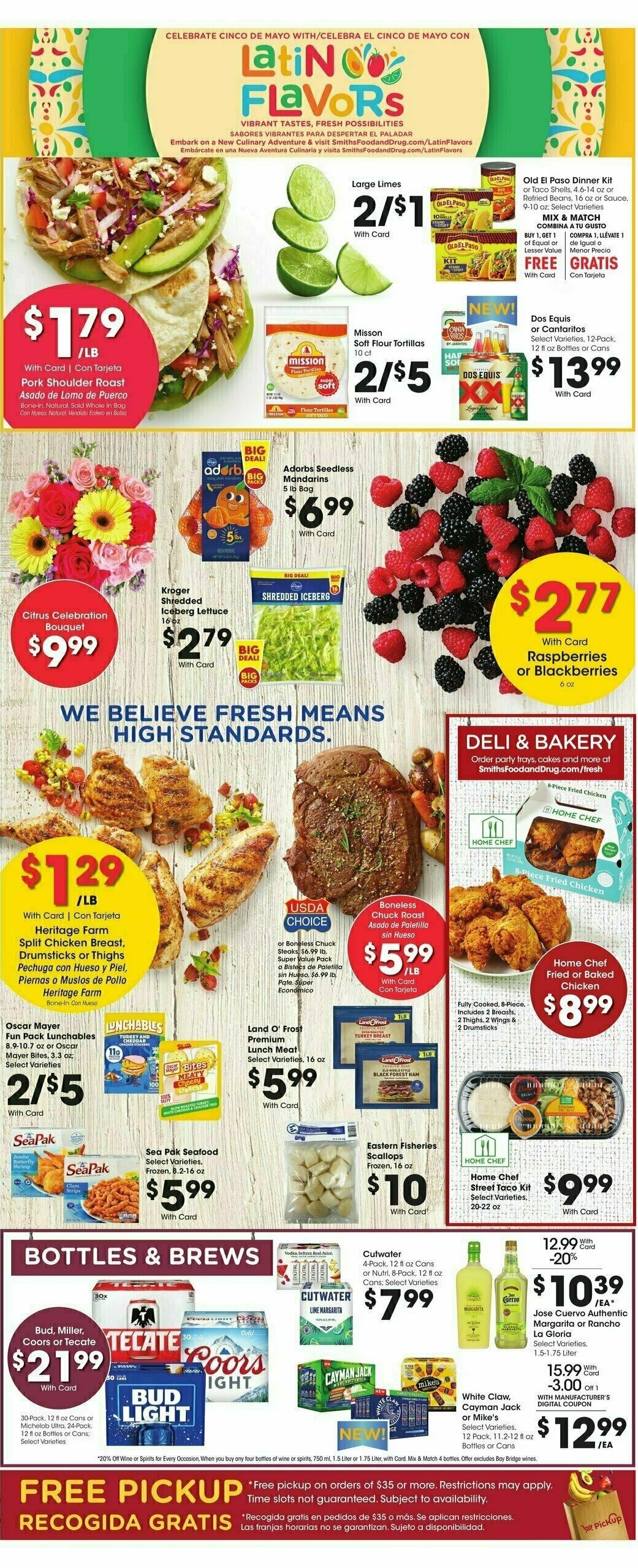 Smith's Weekly Ad from May 1