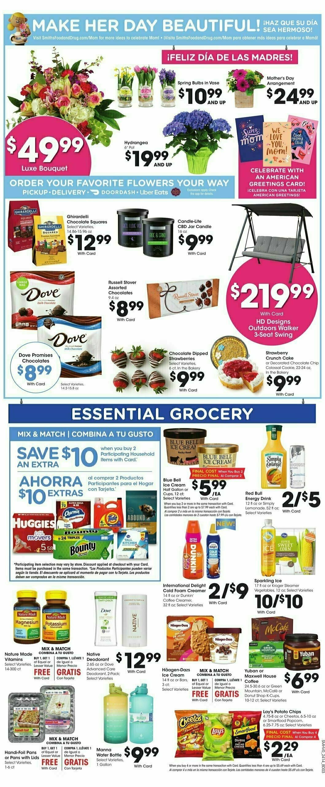 Smith's Weekly Ad from May 8