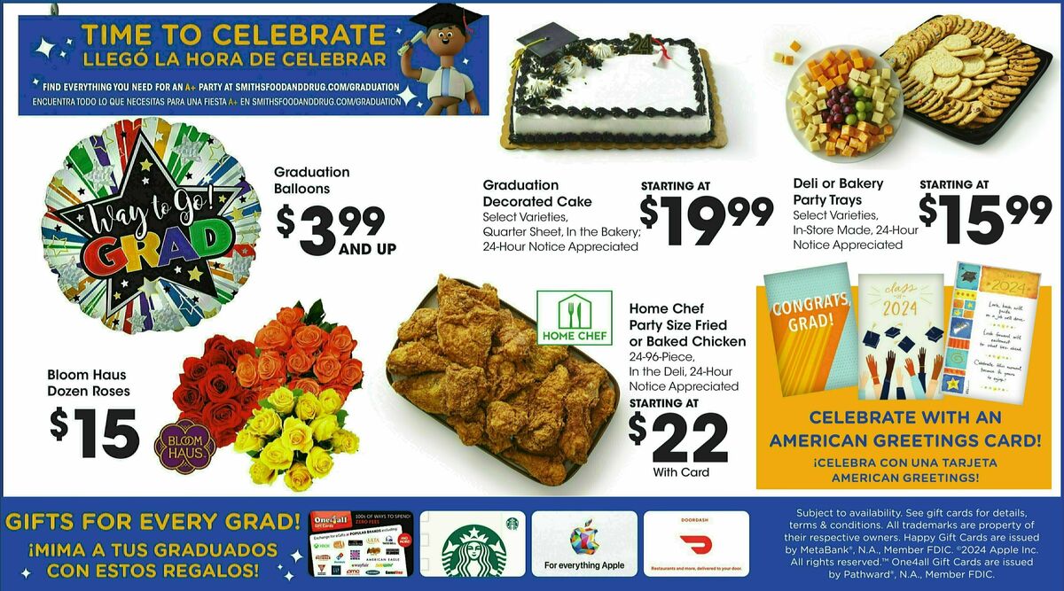 Smith's Weekly Ad from May 8