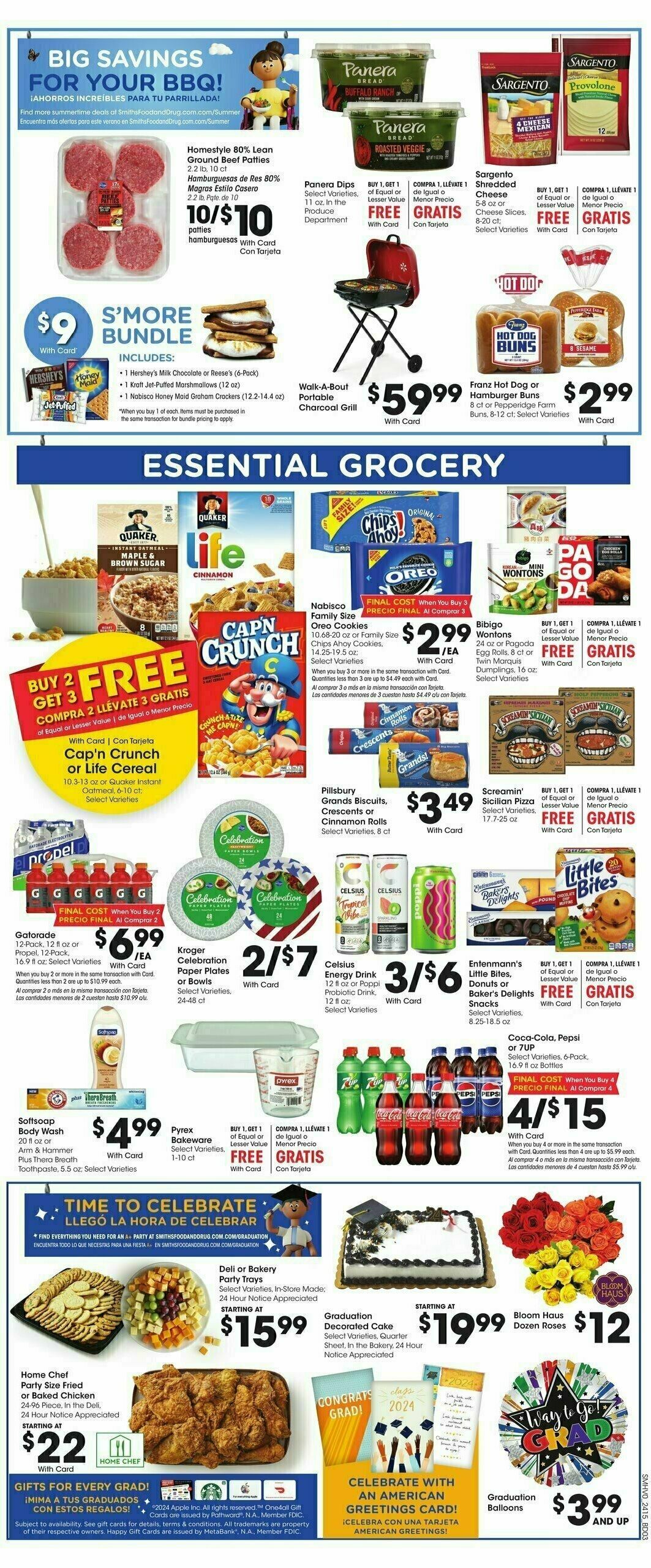 Smith's Weekly Ad from May 15