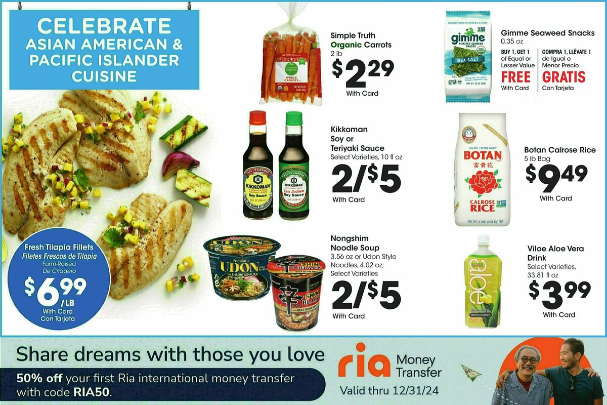 Smith's Weekly Ad from May 15