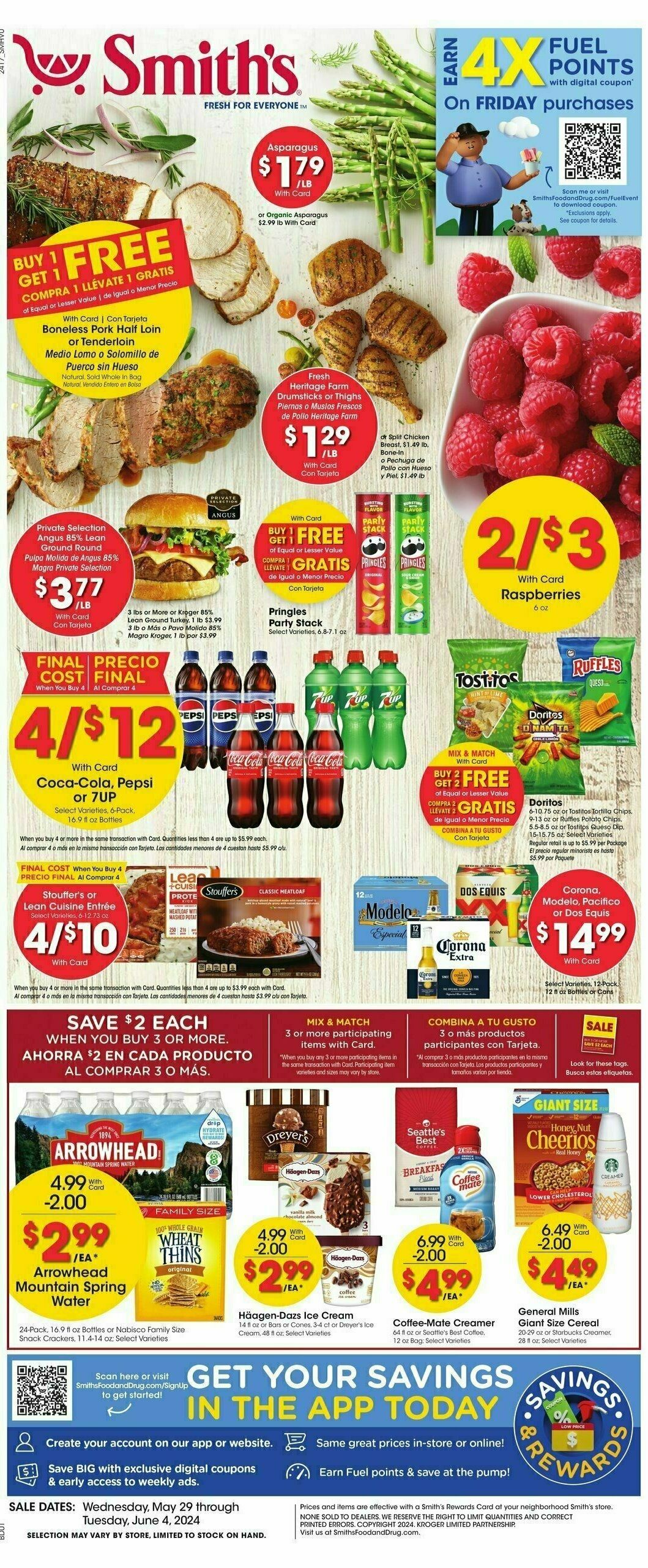 Smith's Weekly Ad from May 29