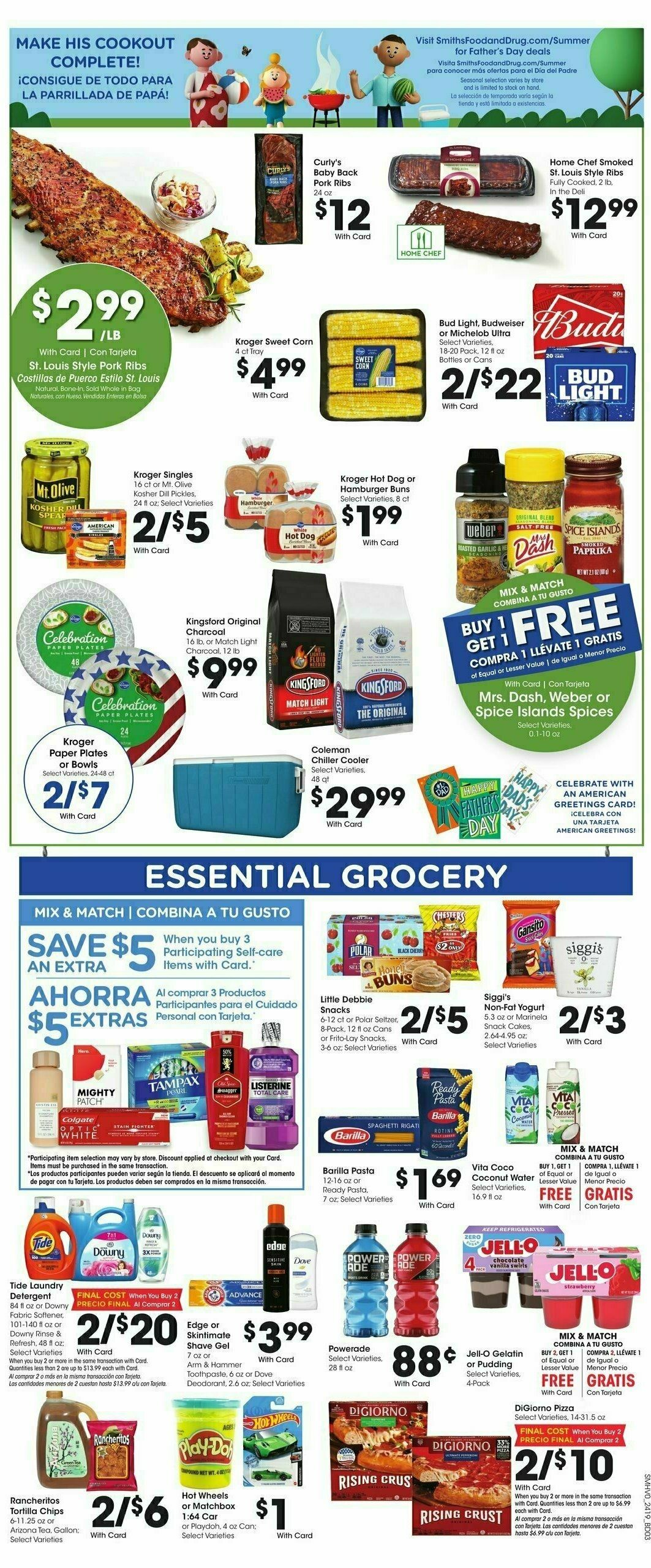 Smith's Weekly Ad from June 12