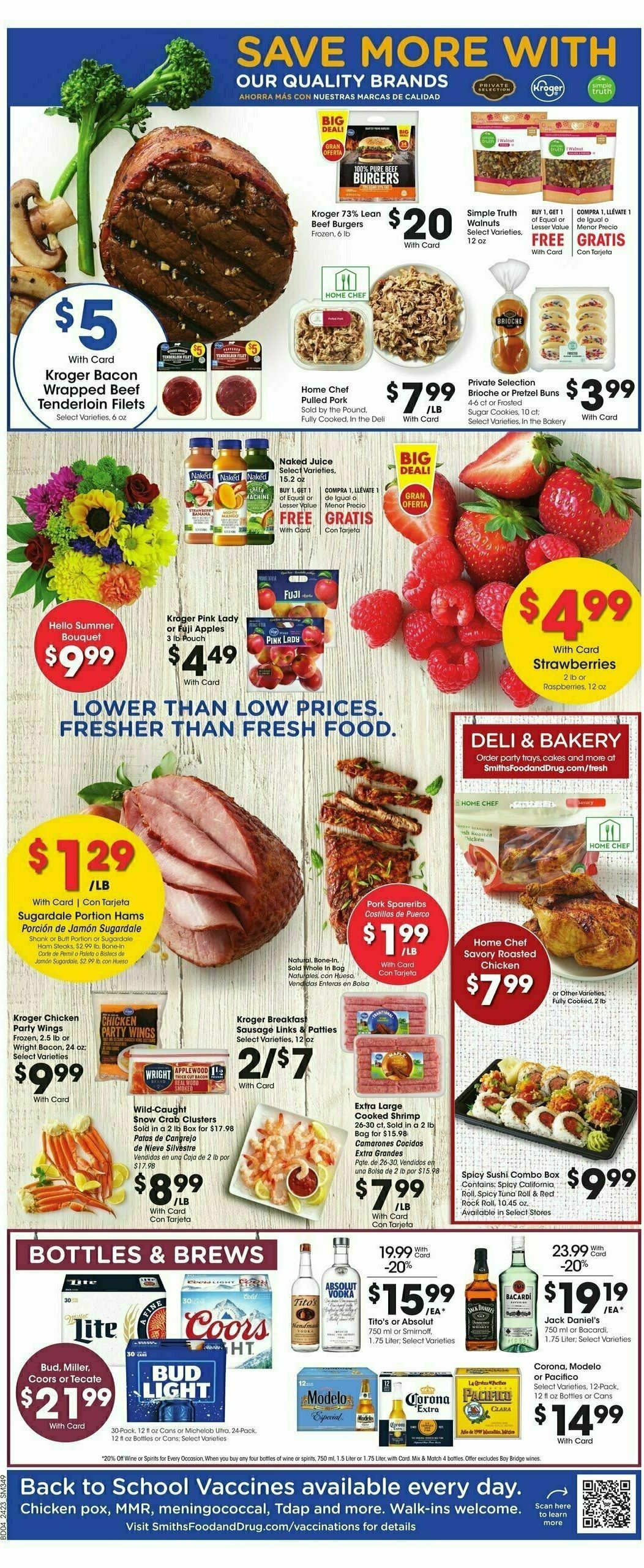 Smith's Weekly Ad from July 10