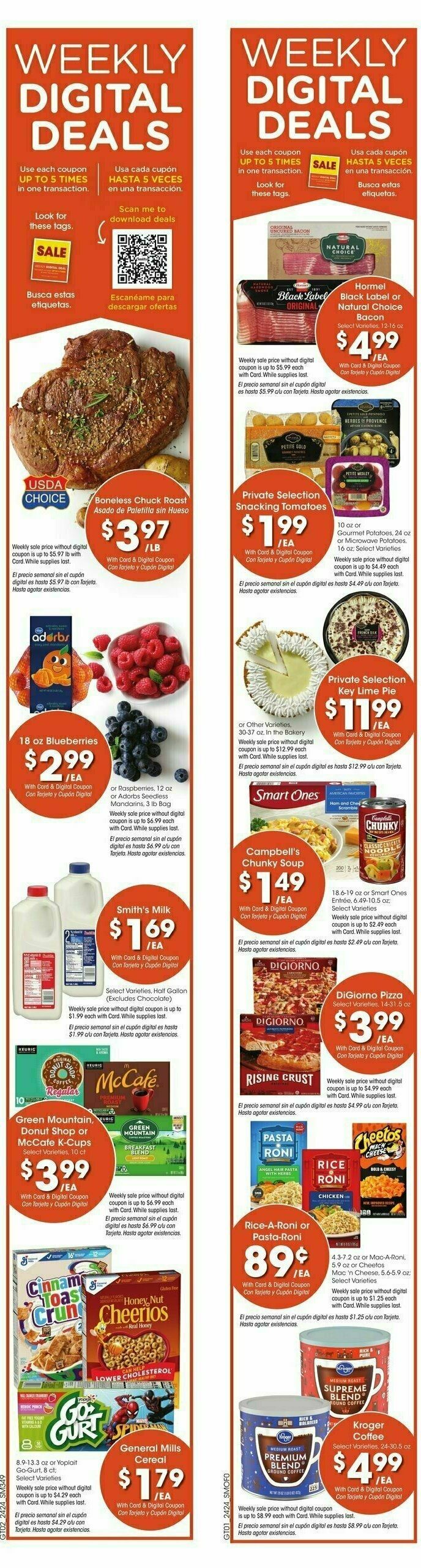 Smith's Weekly Ad from July 17