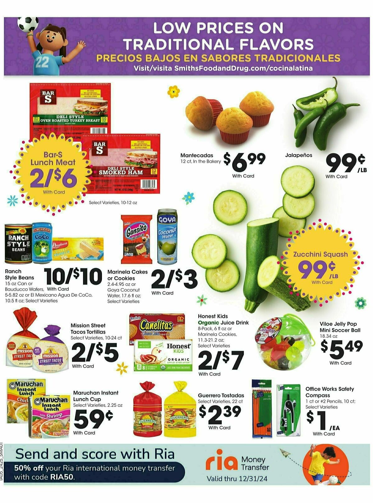 Smith's Weekly Ad from July 24