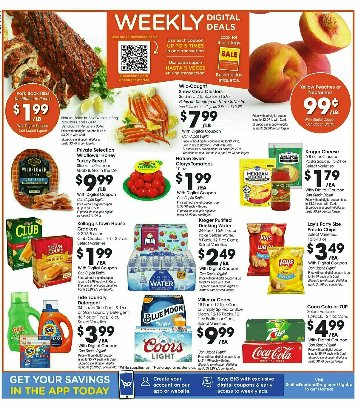 Smith's Weekly Ad from July 24