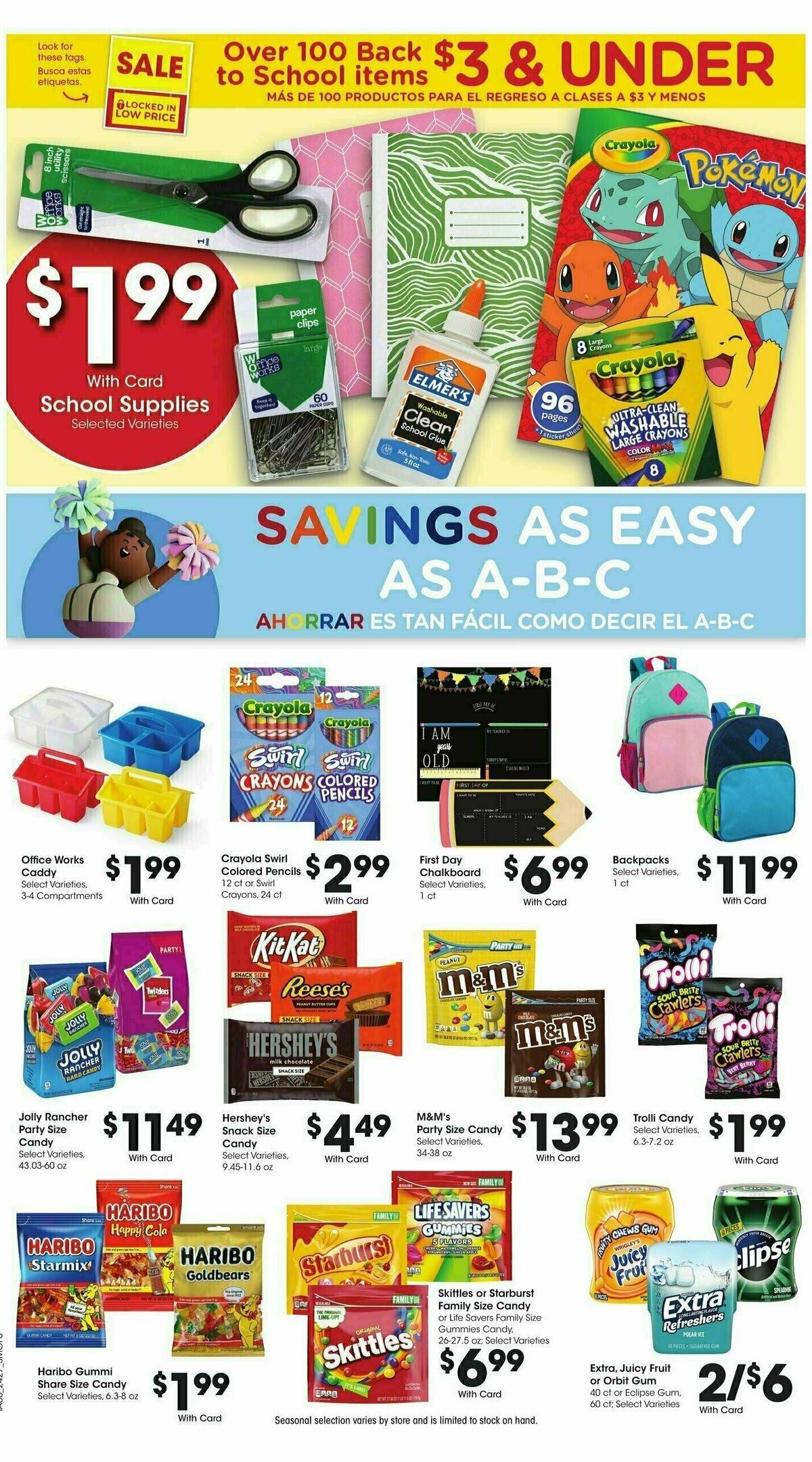 Smith's Weekly Ad from August 7