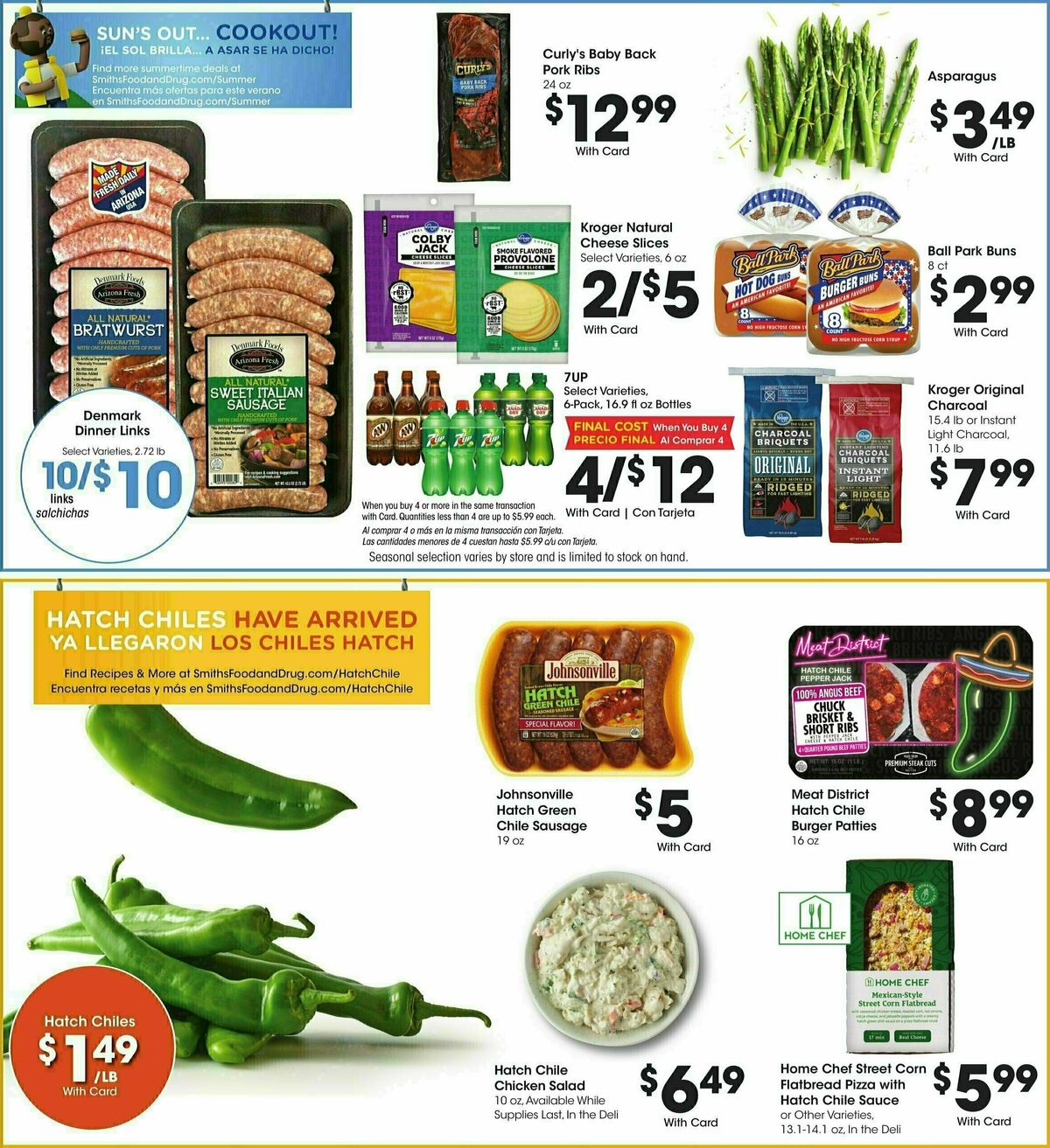 Smith's Weekly Ad from August 7