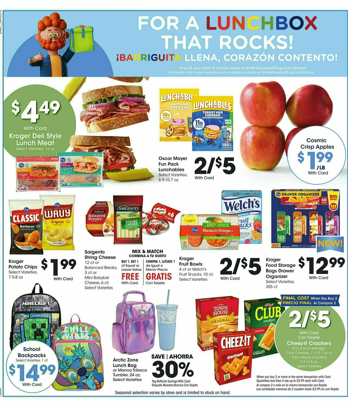 Smith's Weekly Ad from August 7