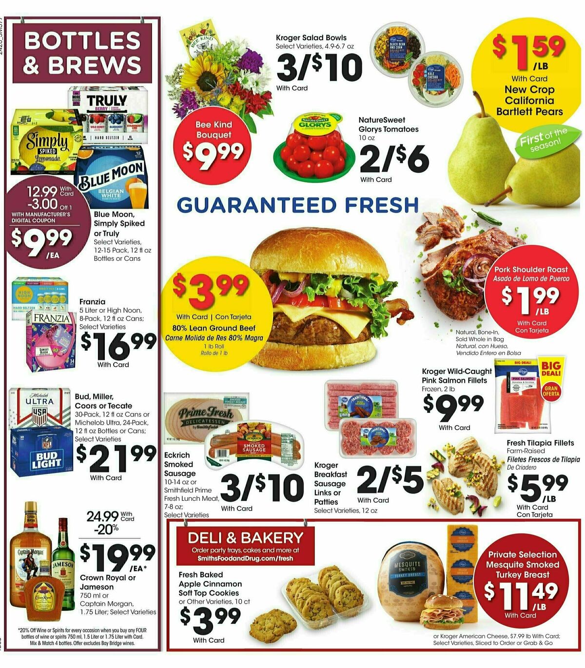 Smith's Weekly Ad from August 14