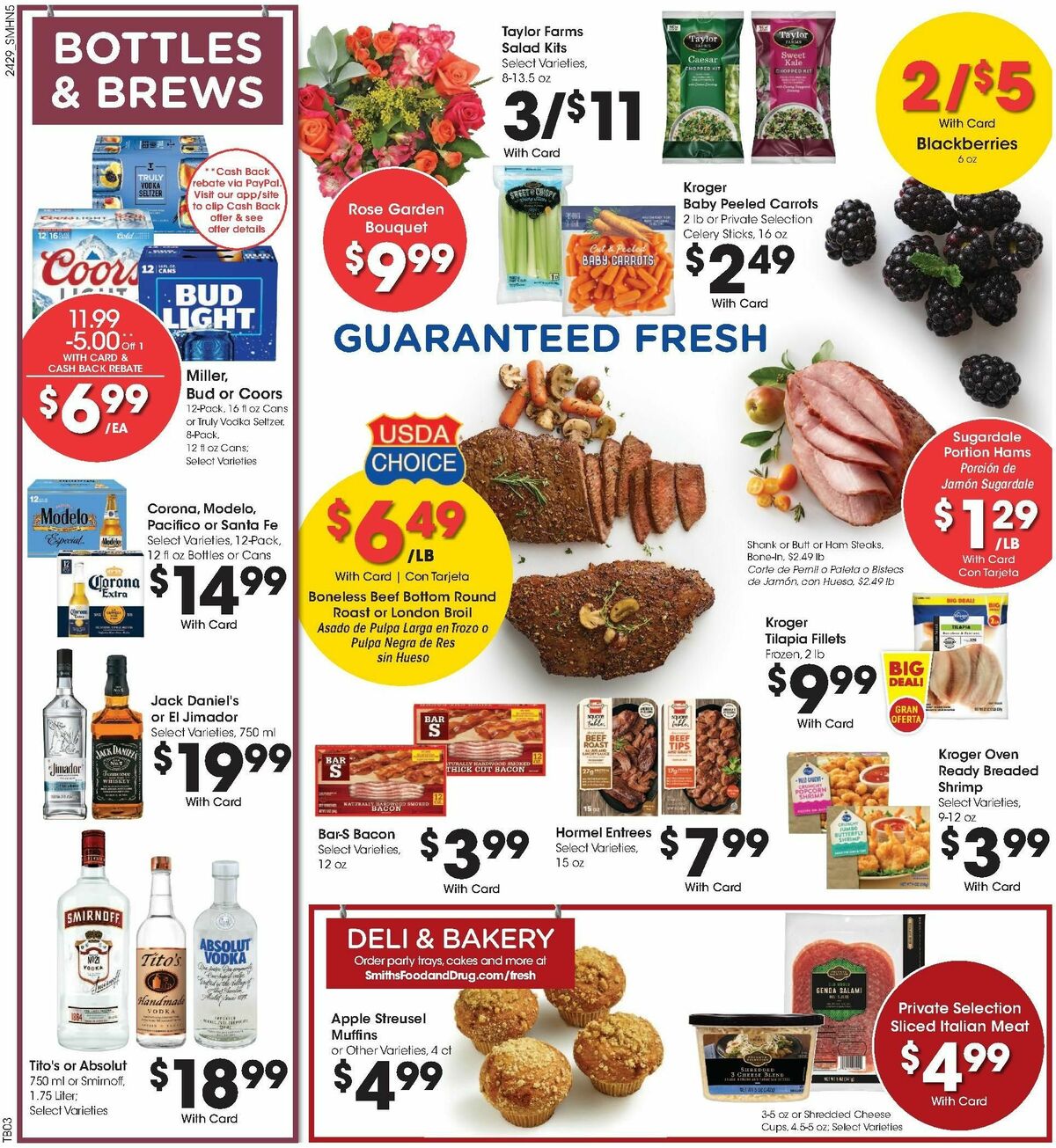 Smith's Weekly Ad from August 21