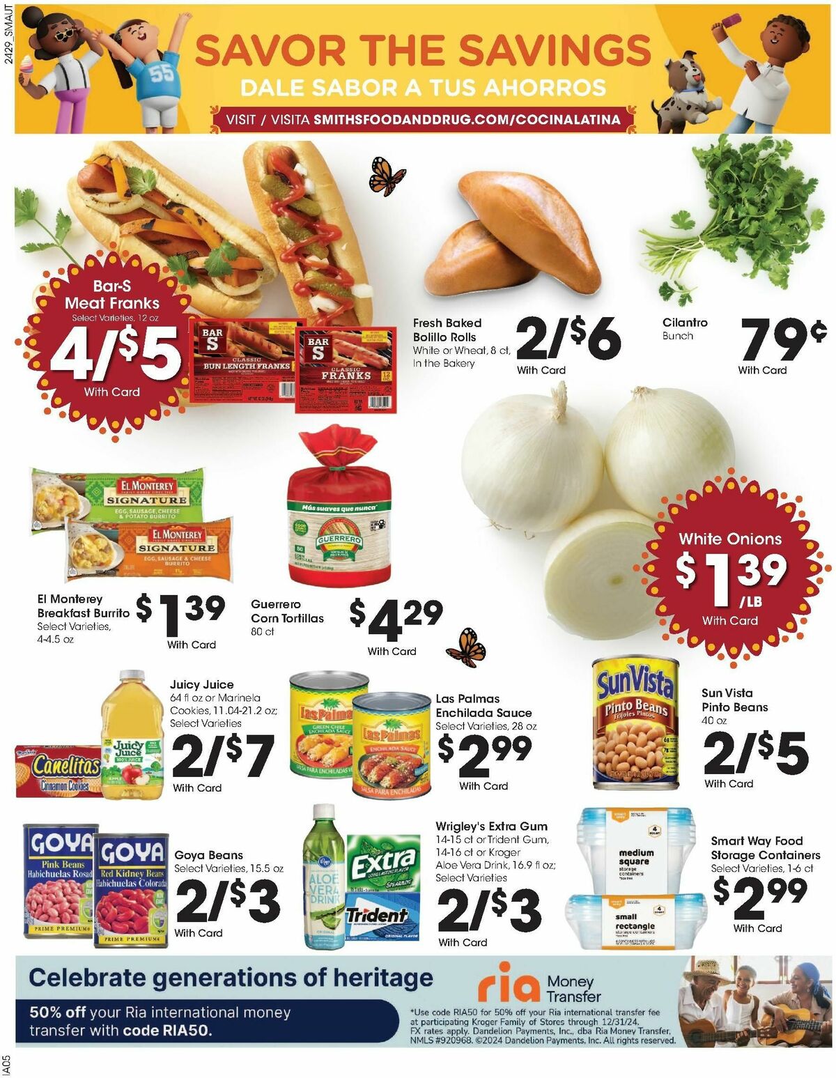 Smith's Weekly Ad from August 21