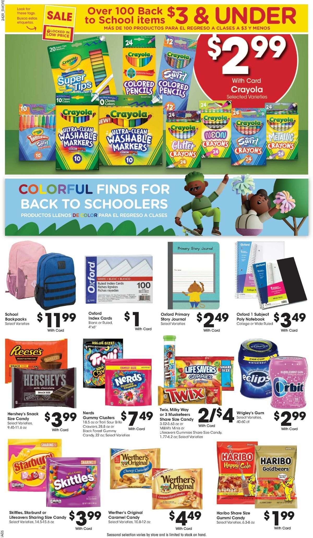 Smith's Weekly Ad from August 21