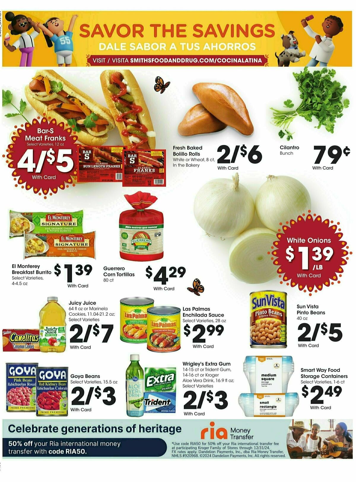 Smith's Weekly Ad from August 28