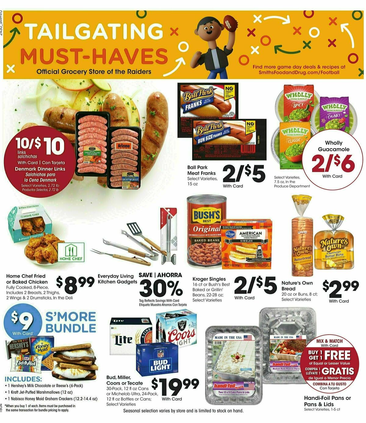 Smith's Weekly Ad from August 28