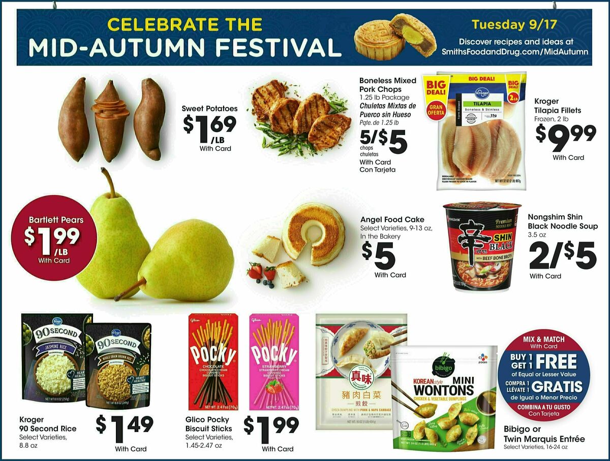 Smith's Weekly Ad from September 4