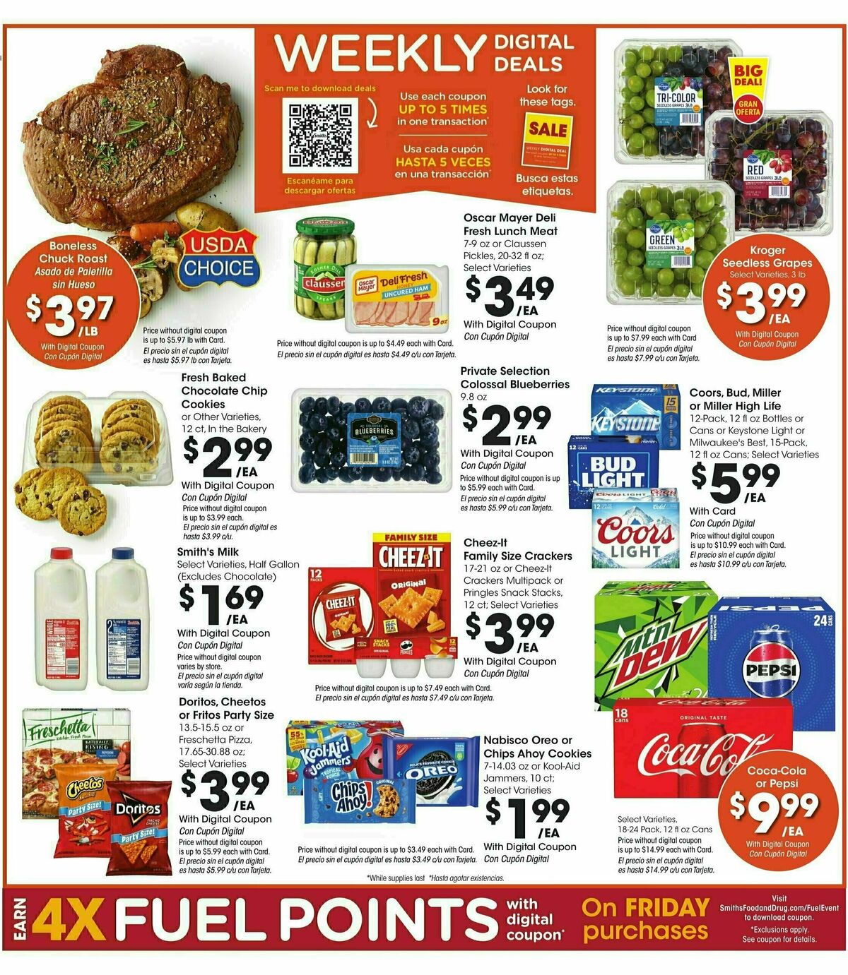 Smith's Weekly Ad from September 4