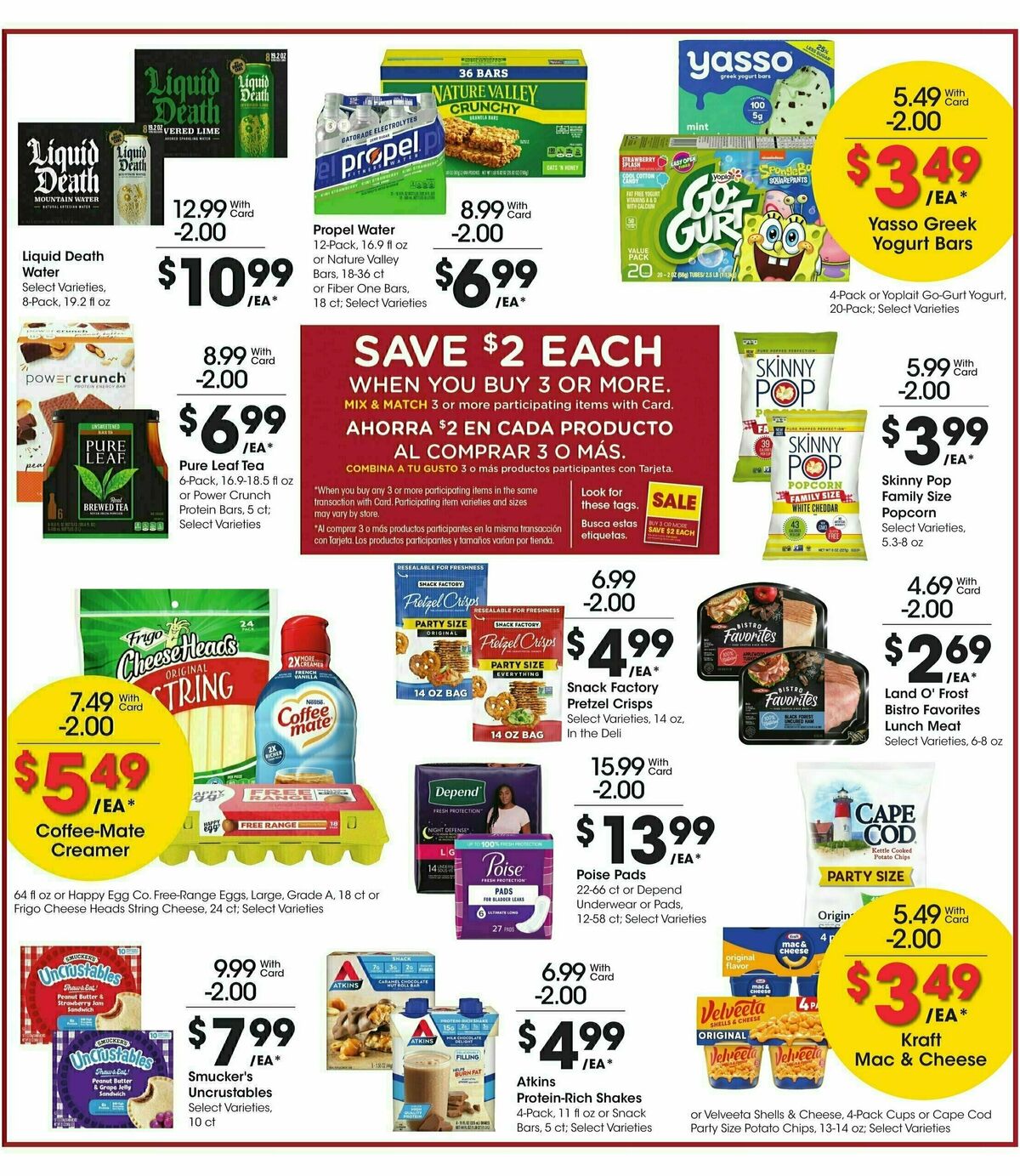 Smith's Weekly Ad from September 4