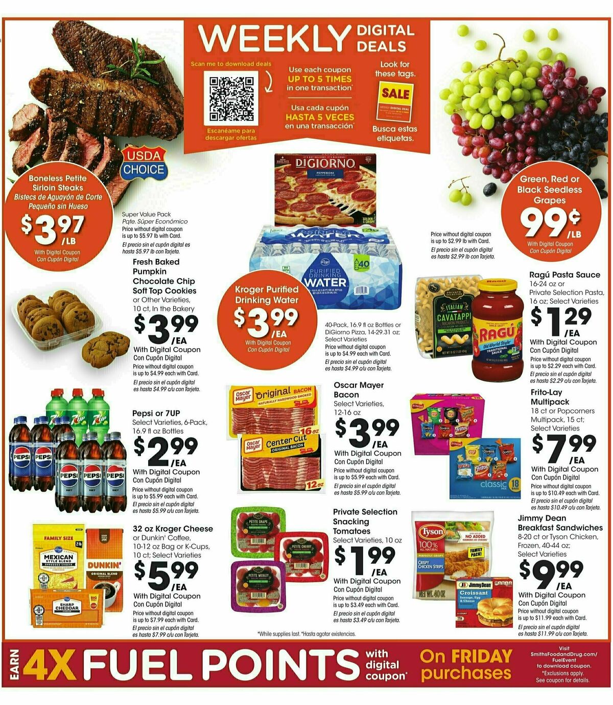 Smith's Weekly Ad from September 11