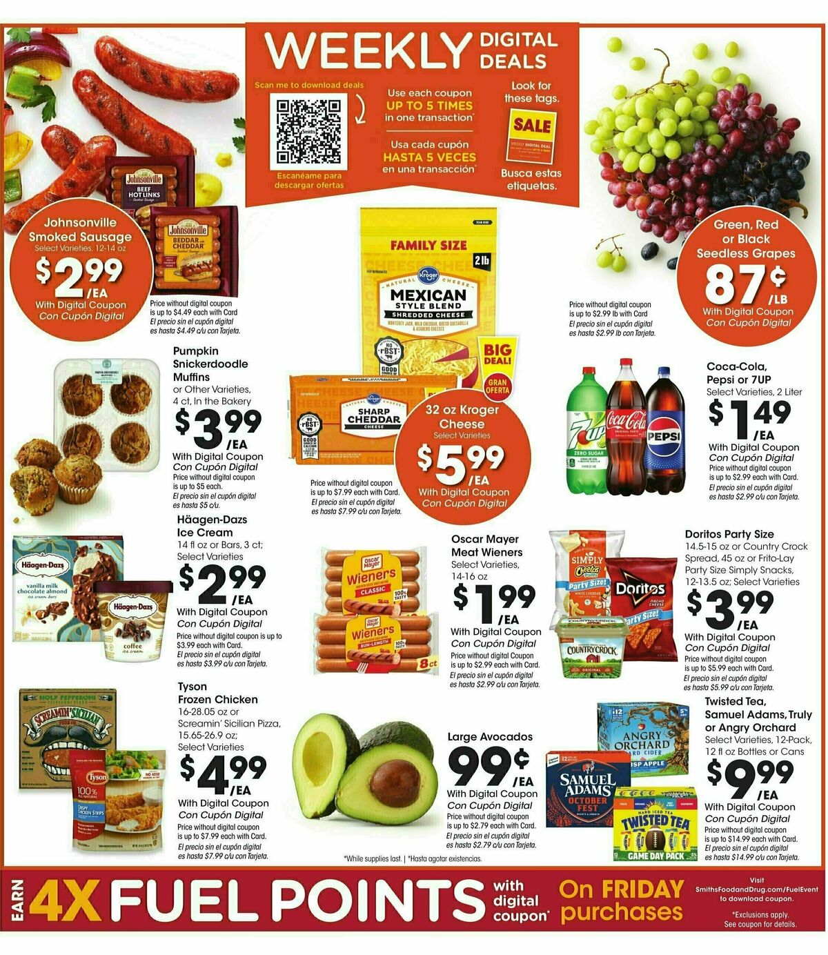 Smith's Weekly Ad from September 25