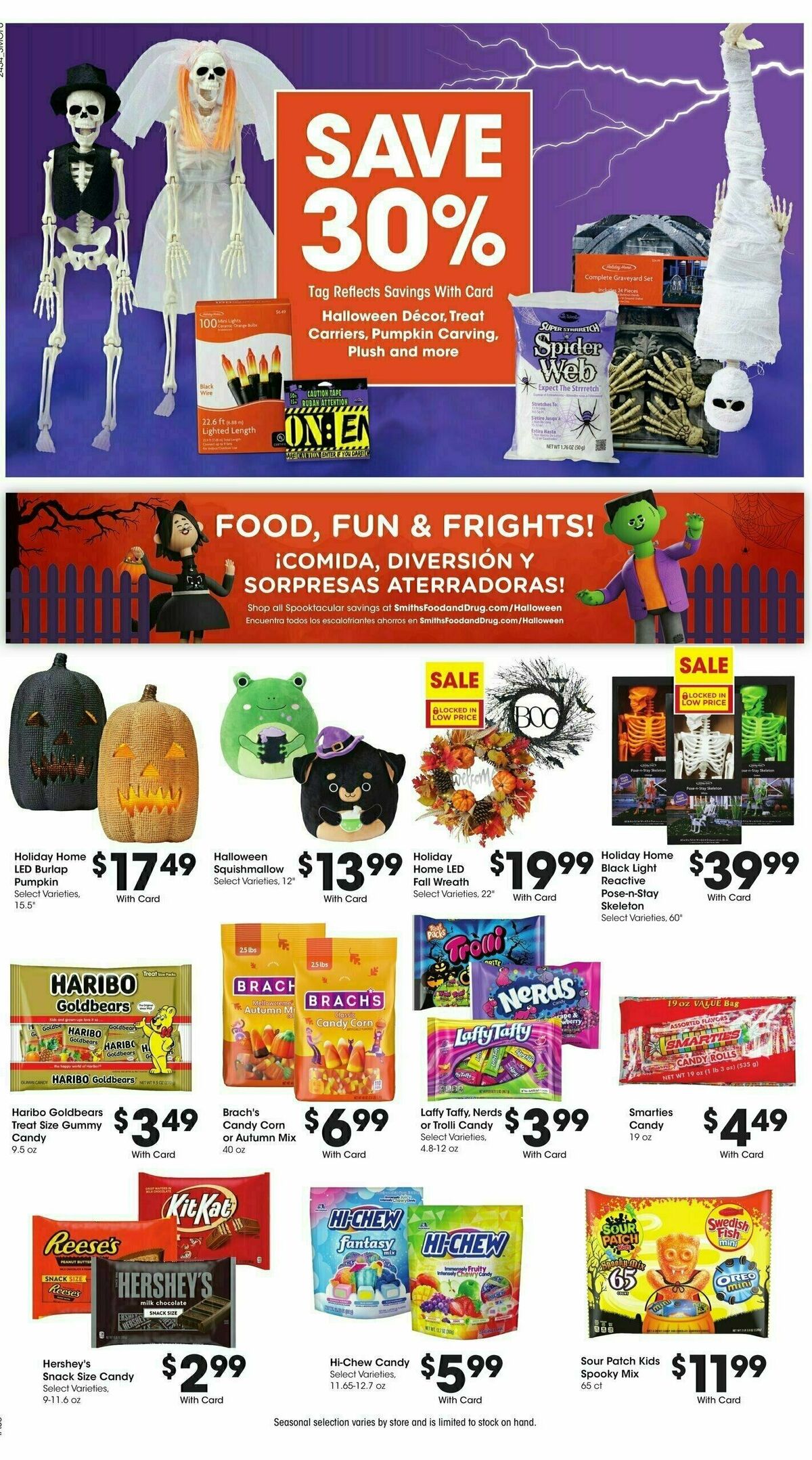 Smith's Weekly Ad from September 25