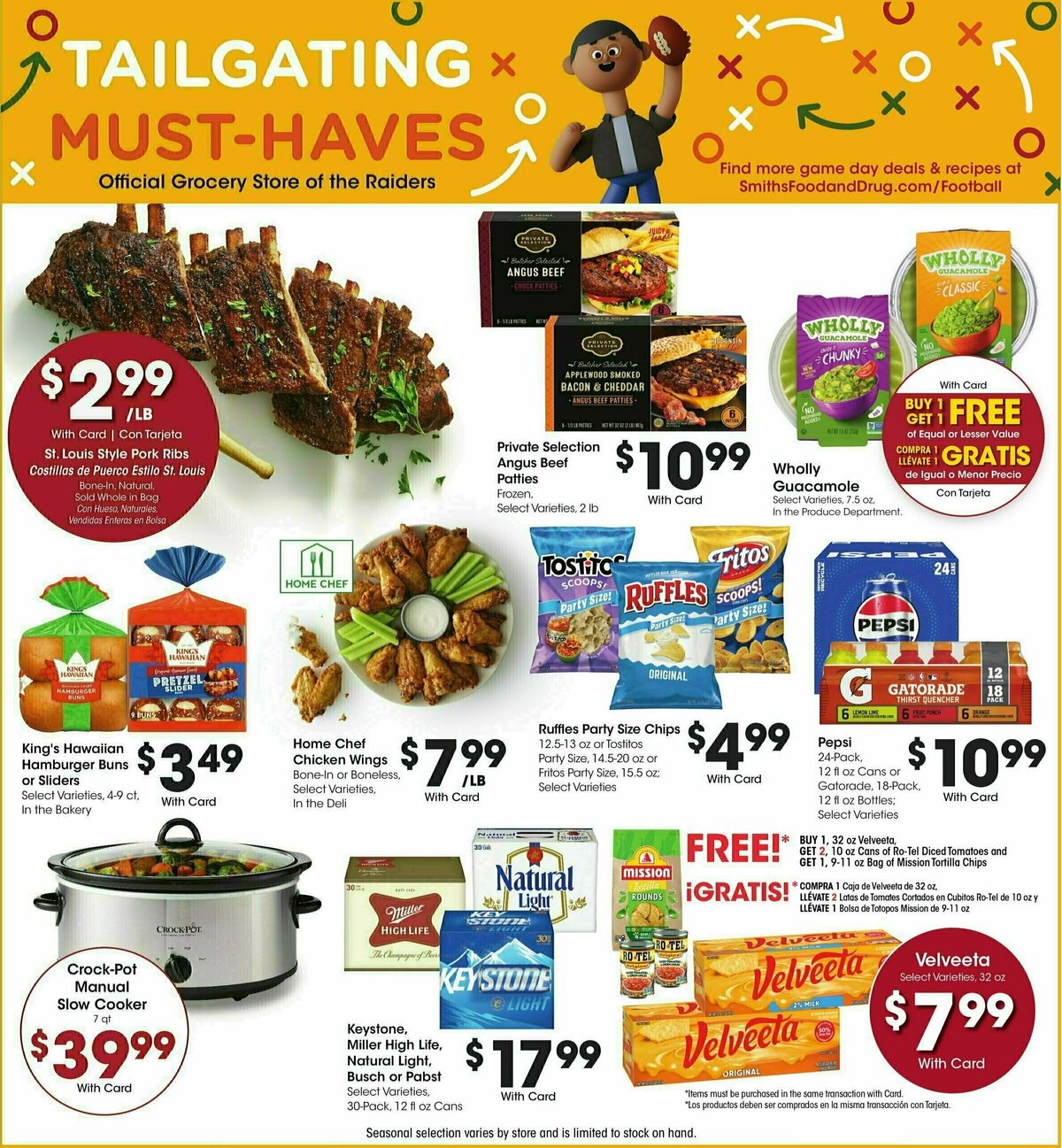 Smith's Weekly Ad from September 25