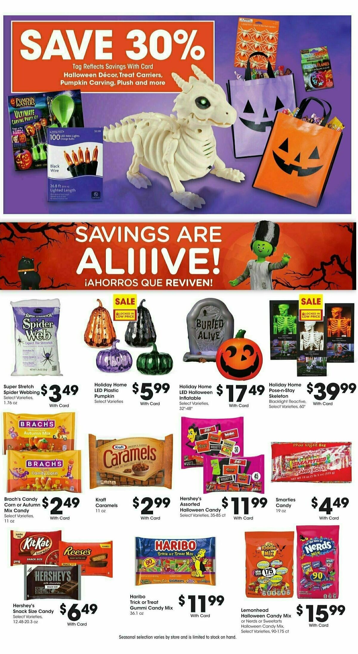 Smith's Weekly Ad from October 2