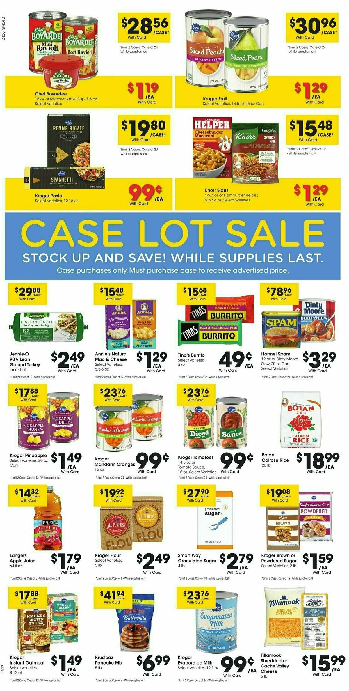 Smith's Weekly Ad from October 9