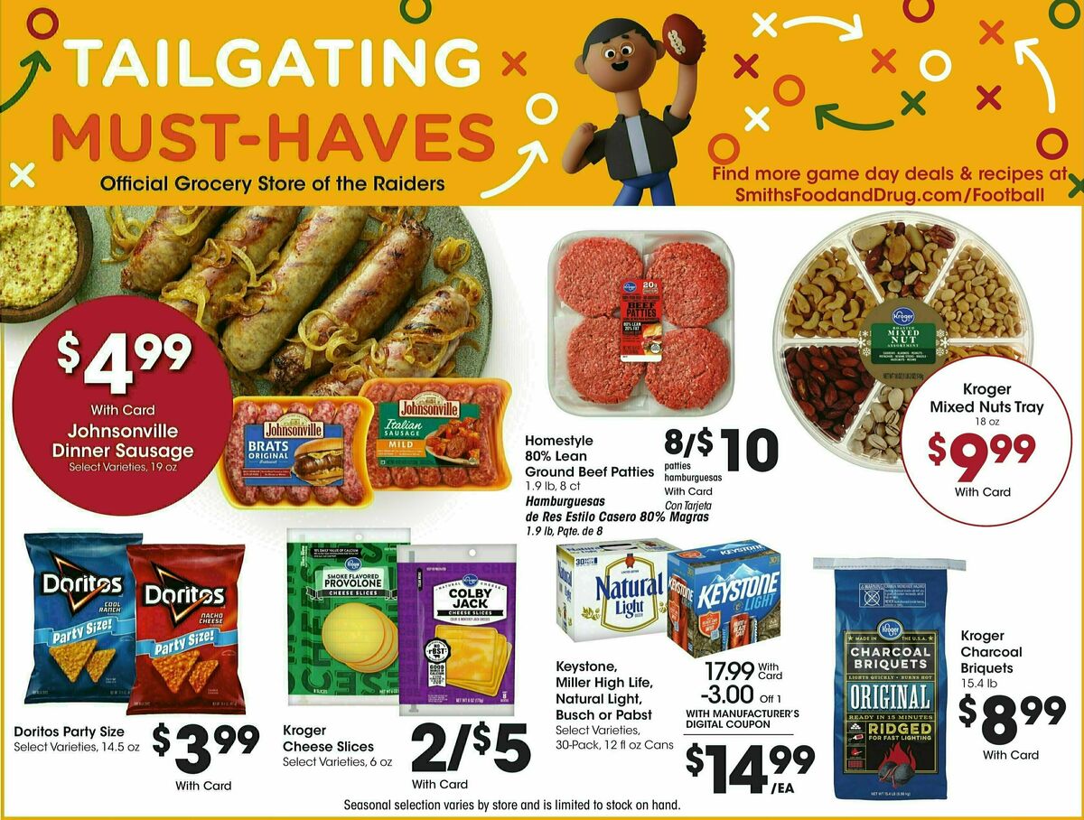 Smith's Weekly Ad from October 9