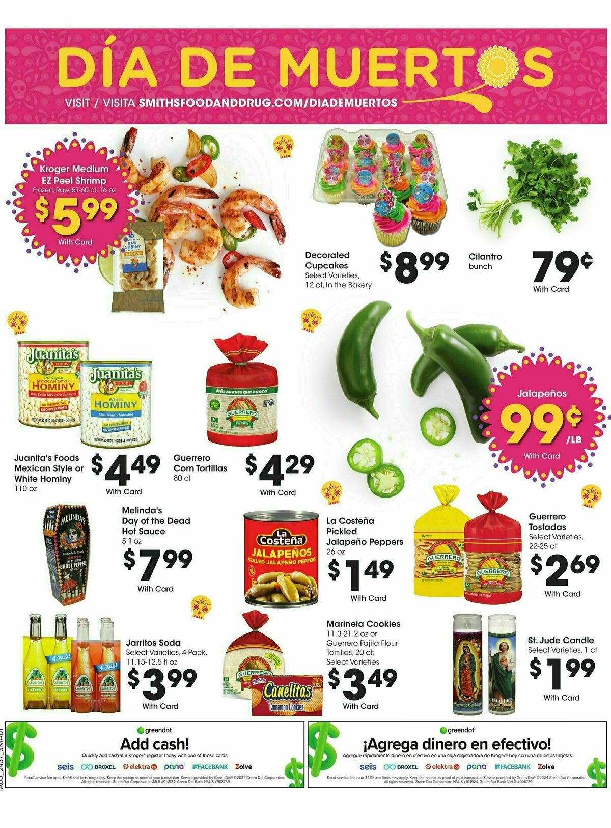 Smith's Weekly Ad from October 16