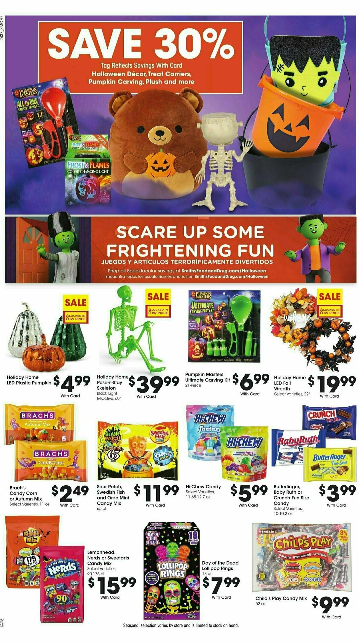 Smith's Weekly Ad from October 16