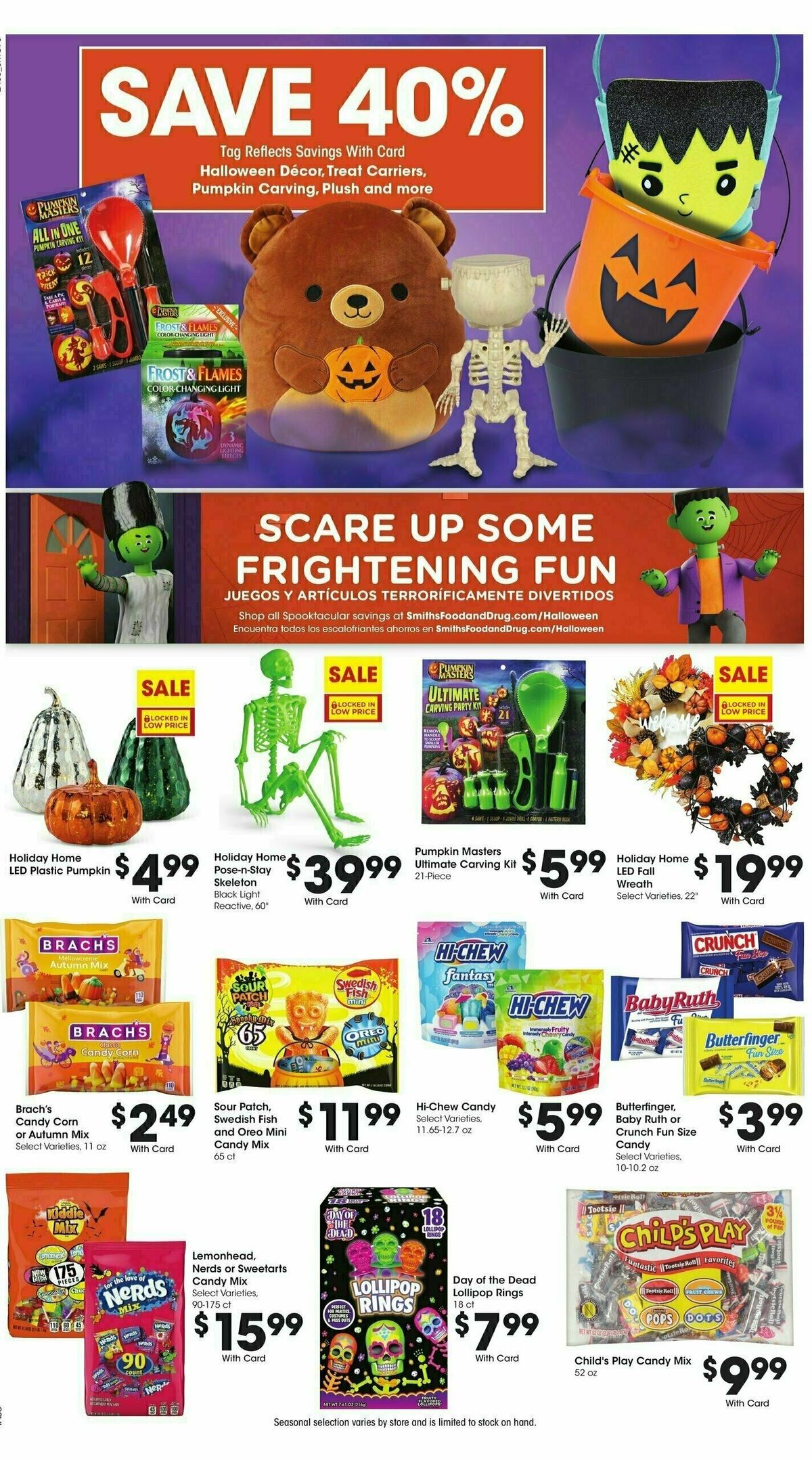 Smith's Weekly Ad from October 23