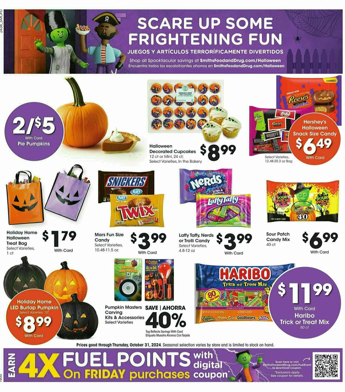 Smith's Weekly Ad from October 23