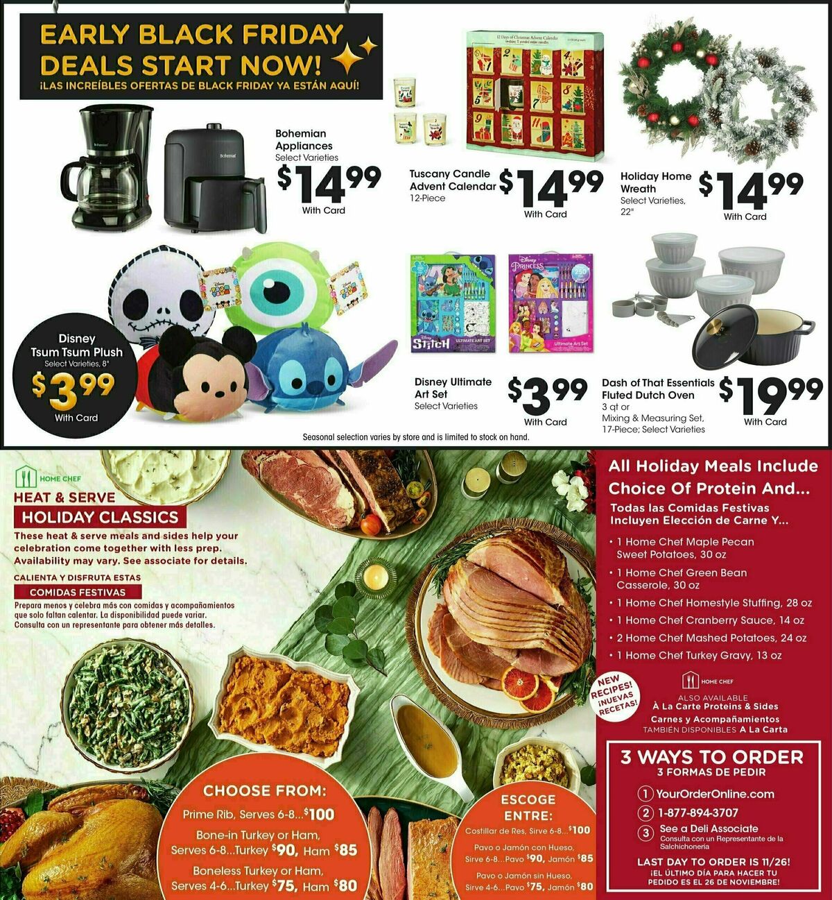 Smith's Weekly Ad from November 13