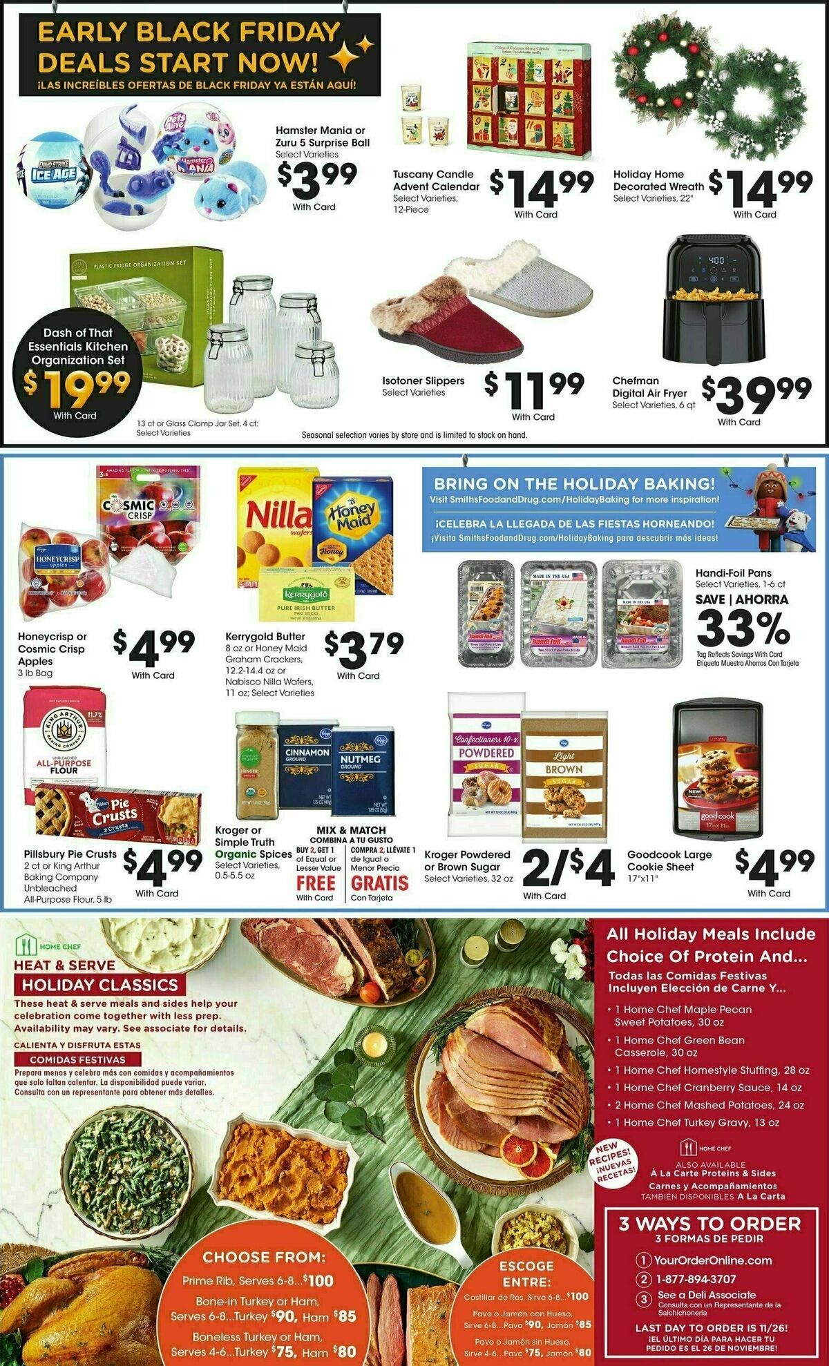 Smith's Weekly Ad from November 20