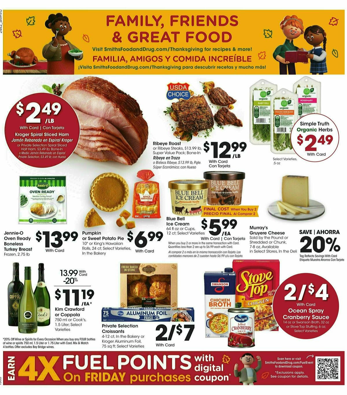 Smith's Weekly Ad from November 20